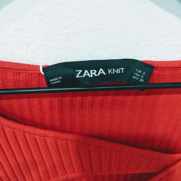 NEW Zara cutout knit top - Picture 3 of 3